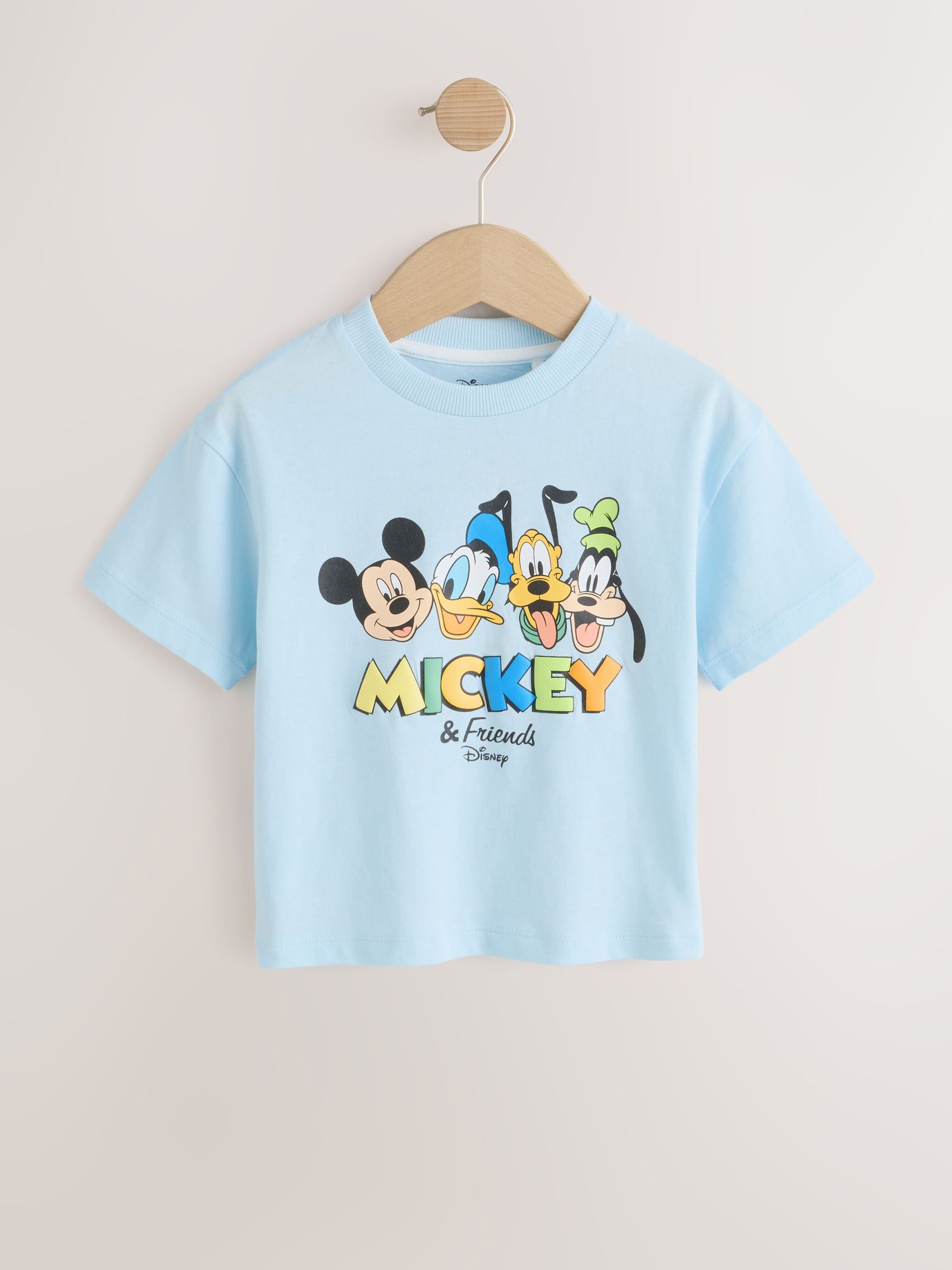 みっきー★2SET Buy Multi Mickey Mouse Short Sleeve T-Shirt (3mths-8yrs) from Next USA