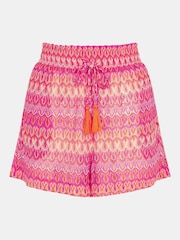 Accessorize Pink Crochet Shorts - Image 4 of 4