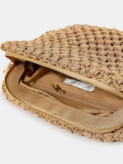 Accessorize Gold Woven Clutch Bag - Image 2 of 2