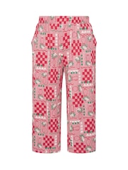 Yours Curve Pink Crinkle Midaxi Culottes - Image 5 of 5