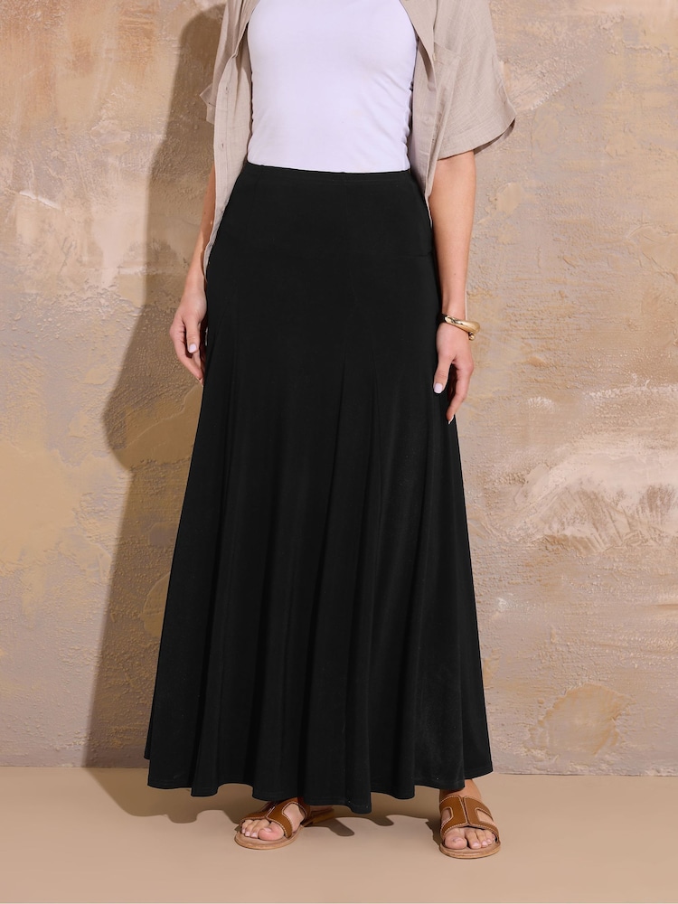 Long Tall Sally Godet Maxi Skirt - Imagen 1 de 5