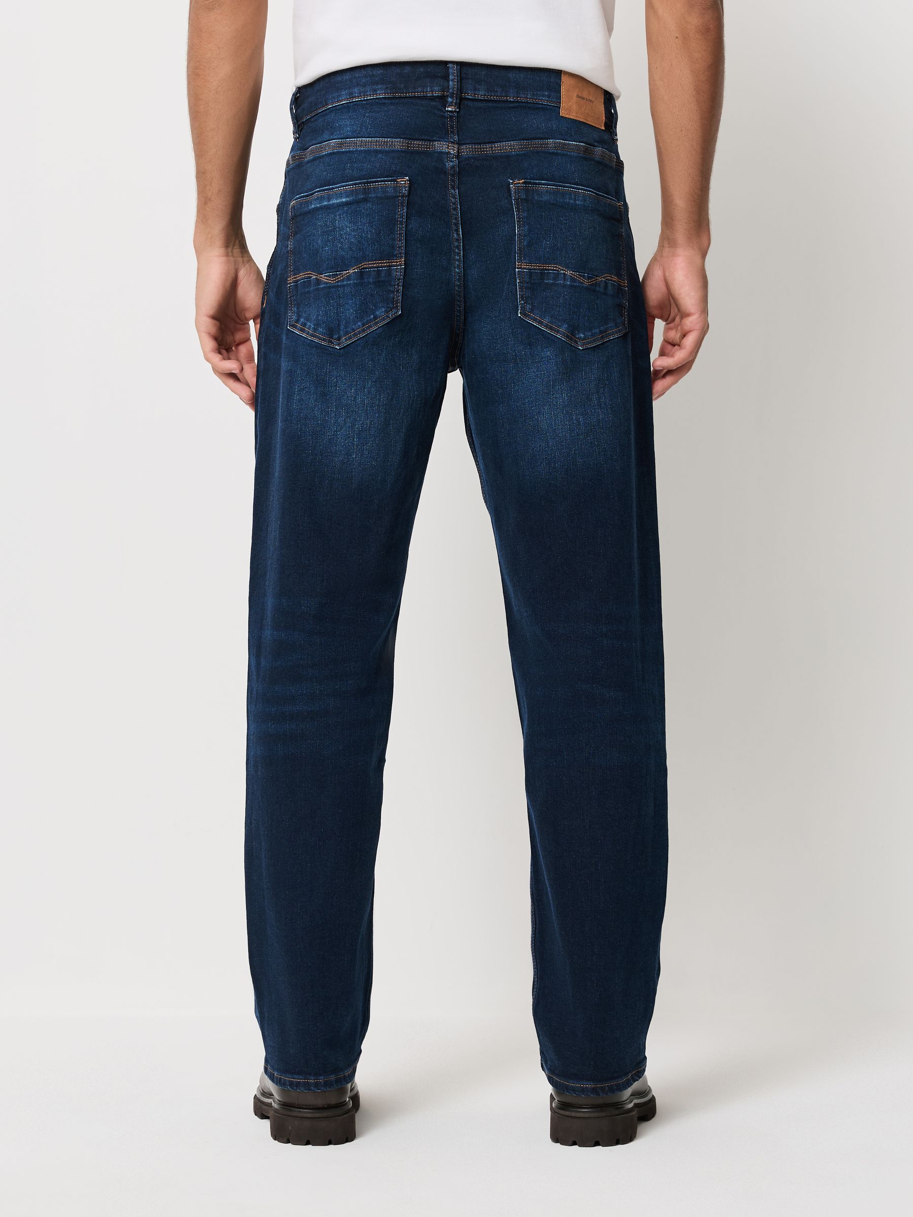 Buy Ink Relaxed Fit Authentic Stretch Denim Jeans from the Next UK