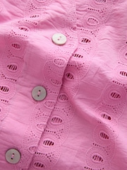 Pink Broderie Waistcoat - Image 6 of 7