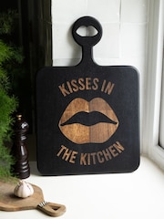 Rockett St George Black Kisses In The Kitchen Serveboard - Image 1 of 4