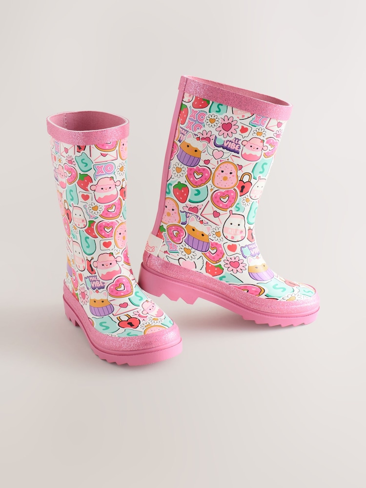 Pink Squshmallows Wellies - Image 1 of 5