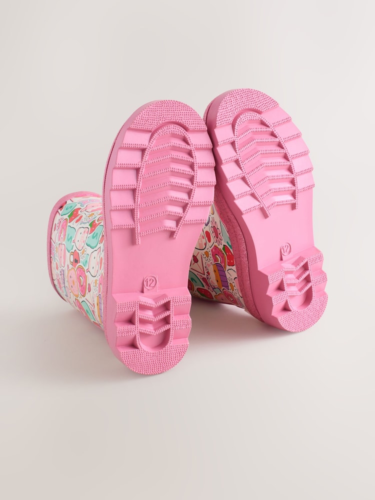 Pink Squshmallows Wellies - Image 5 of 5