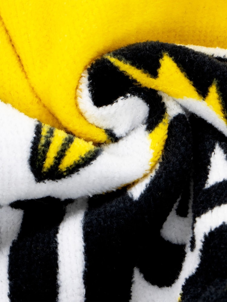 Character Black Pokemon Pikachu Hooded 100% Cotton Towel Poncho - Image 12 of 12