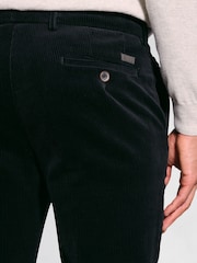 Brook Taverner Black Dark 8W Corduroy Trousers - Image 3 of 3