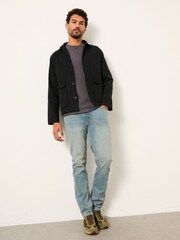 Azul claro vintage - FatFace Slim Fit Jeans - Imagen 4 de 6