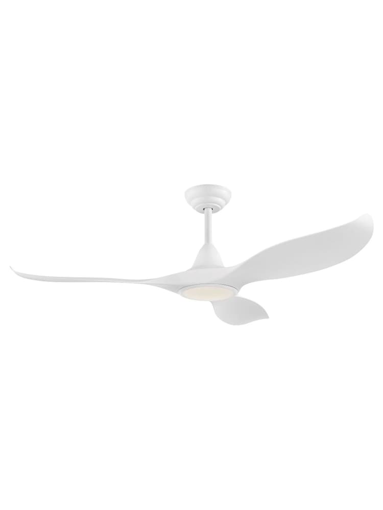 Eglo White Cirali 52 Reversible LED Ceiling Fan - Image 2 of 5