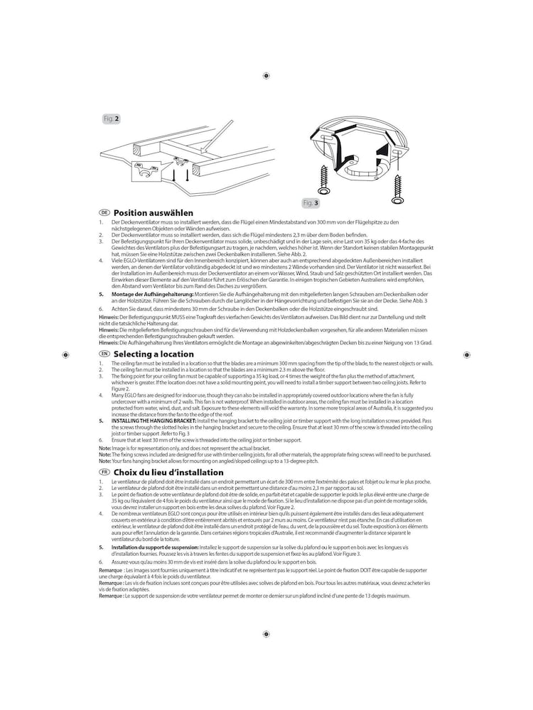 Eglo White Cirali 52 Reversible LED Ceiling Fan - Image 5 of 5