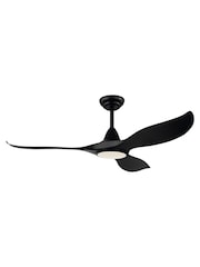 Eglo Black Cirali 52 Reversible LED Ceiling Fan - Image 2 of 5