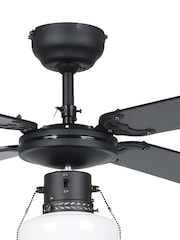 Eglo Black Fortaleza Wooden Ceiling Fan - Image 3 of 5