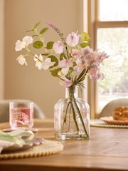 Purple Artificial Floral Arrangement - Image 1 of 3