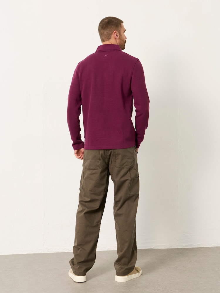 FatFace Green Leyburn Utility Trousers - Image 2 of 7