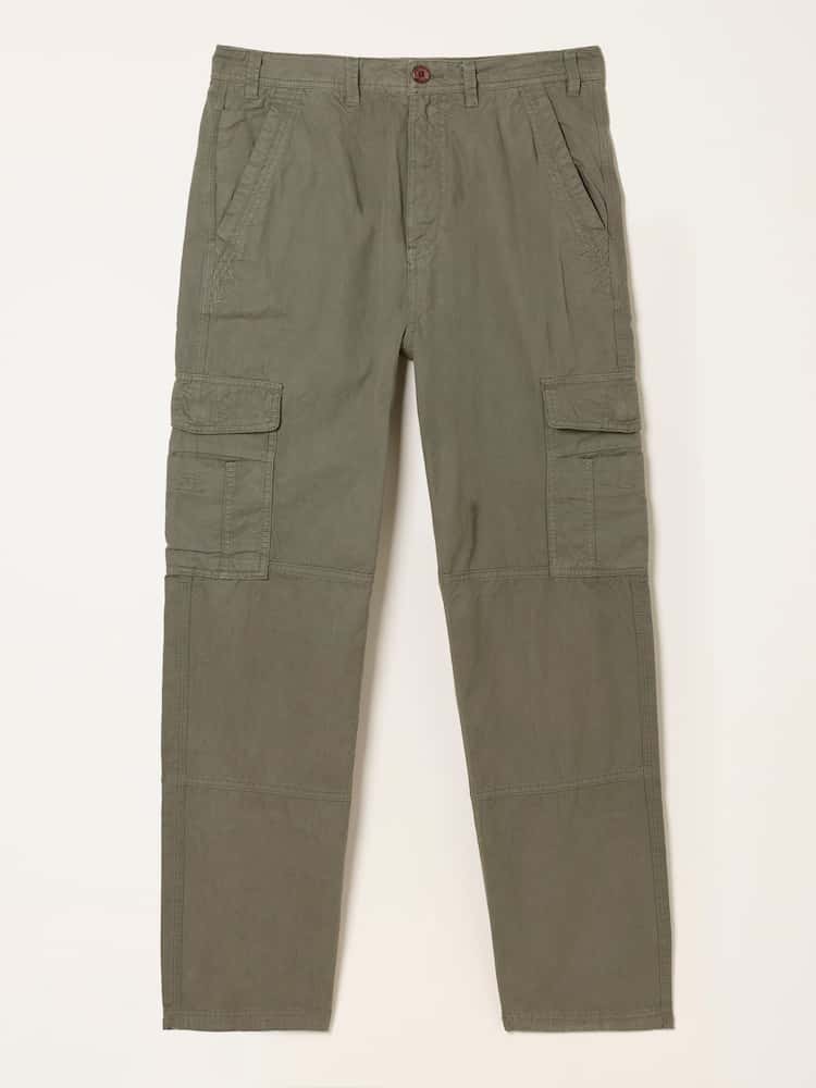 FatFace Bude Khaki Green Cargo Trousers - Image 6 of 6 FatFace Bude Khaki Green Cargo Trousers - Image 6 of 6