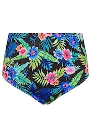 Yours Curve Black Rainbow High Waist Bikini Briefs - Image 5 of 6