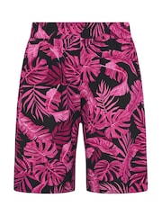 Yours Curve Pink Jersey Shorts - Image 5 of 5