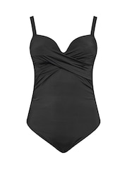 Yours Curve Twist Front Underwired Swimsuit - Imagen 5 de 6
