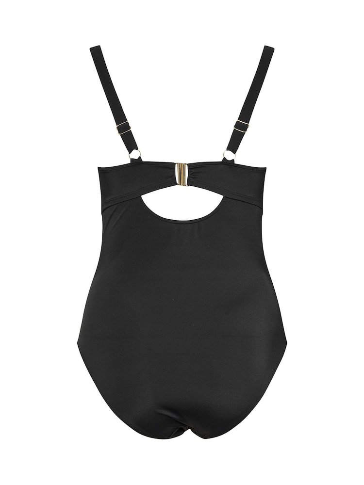 Yours Curve Twist Front Underwired Swimsuit - Imagen 6 de 6