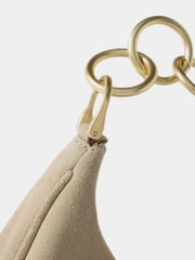 Mint Velvet Cream Ida Cream Suede Grab Bag - Image 4 of 4
