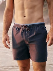 FatFace Trevose Navy Swim Shorts - Image 1 of 9