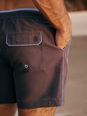 FatFace Trevose Navy Swim Shorts - Image 5 of 9