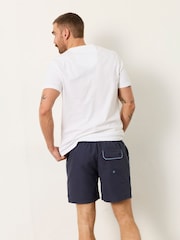 FatFace Trevose Navy Swim Shorts - Image 9 of 9
