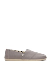 TOMS Grey Alpargata Shoes - Image 1 of 4