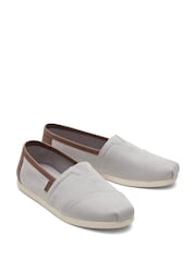 TOMS Grey Alpargata 3.0 Shoes - Image 3 of 4