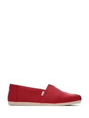 TOMS Red Alpargata Shoes - Image 1 of 1
