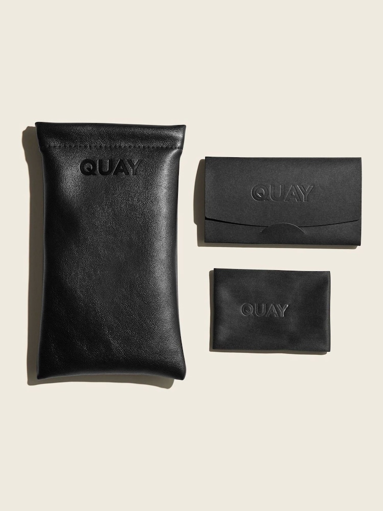 QUAY Black After Hours Polarised Sunglasses - Image 3 of 3