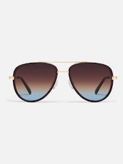 QUAY Medium All In Brown Sunglass - Image 1 of 2