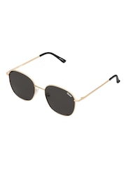 QUAY Gold Jezabell Sunglasses - Image 2 of 2