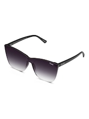QUAY Come Thru Black Sunglasses - Image 2 of 3