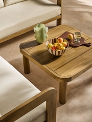 MADE.COM Off White Boucle Eliana Garden Corner Lounge Set - Image 2 of 5