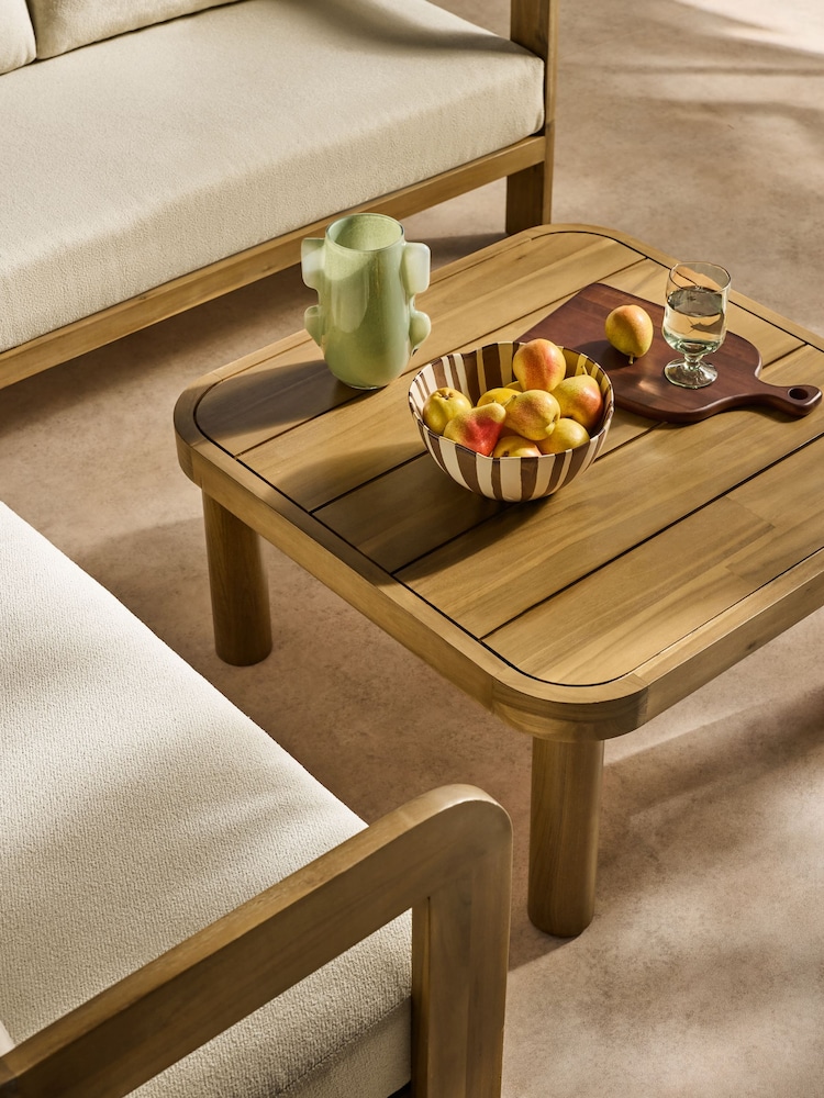 MADE.COM Off White Boucle Eliana Garden Corner Lounge Set - Image 2 of 5