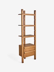 MADE.COM Oak Plinth Narrow Shelving - Image 8 of 8