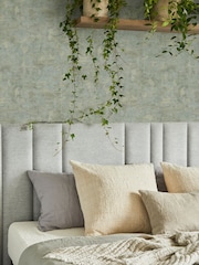 Graham & Brown Sage Boutique Ornamental Texture Heavy Weight Vinyl 10M Wallpaper - Image 1 of 3