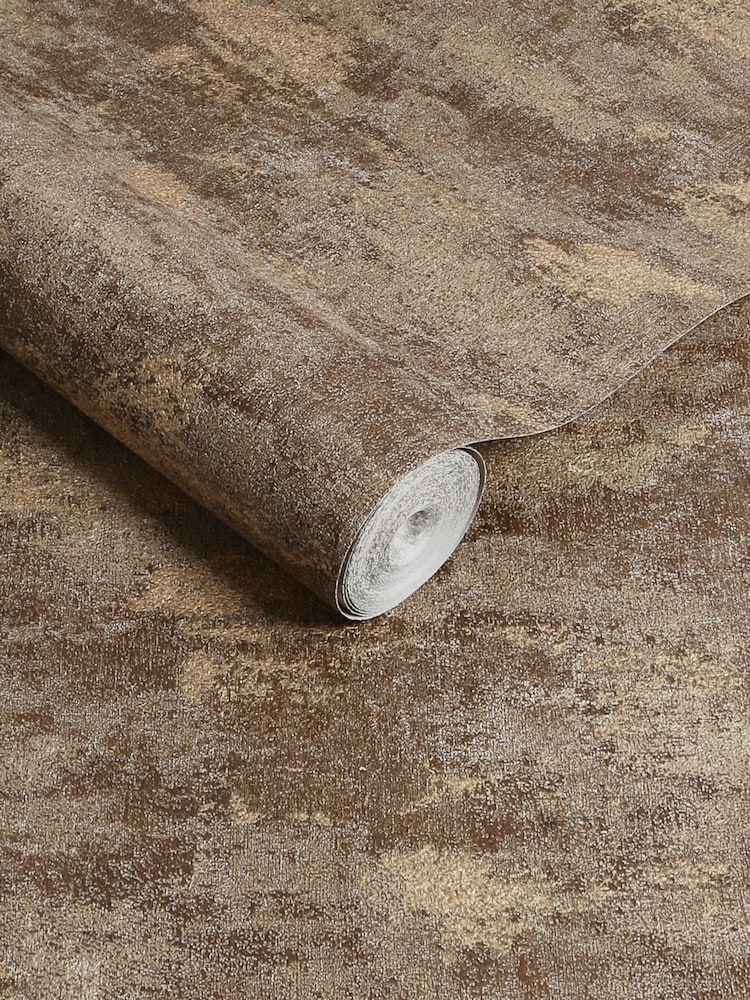 Graham & Brown Bronze Boutique Urban Plaster Heavy Weight Vinyl 10M Wallpaper - Image 3 of 3