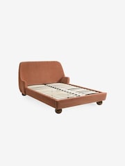 MADE.COM Velvet Truffle Natural Ellio Bed - Image 5 of 5