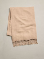 উট - N.Premium Made in Italy Twill Midweight Shawl Scarf - 7এর মধ্যে 4 ছবি