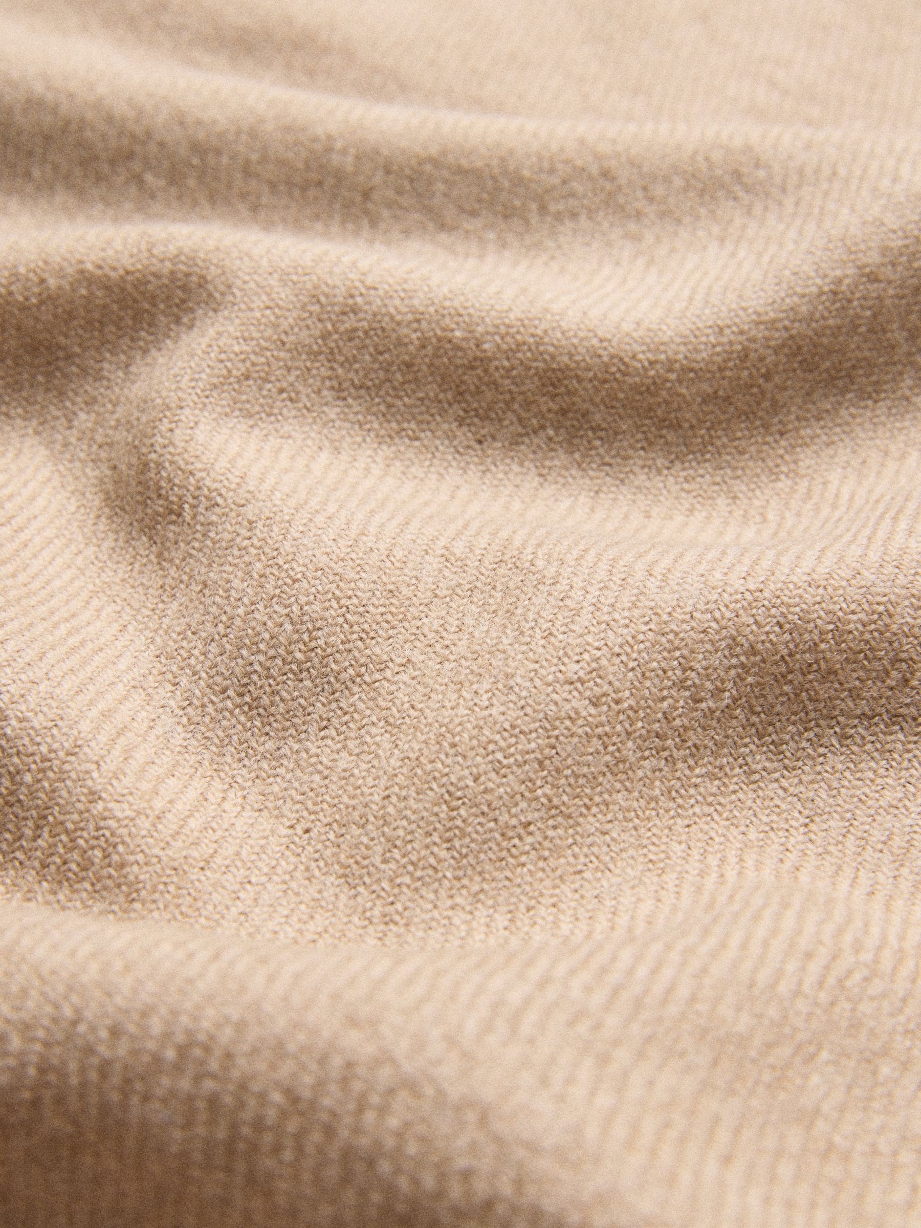 Buy Camel N.Premium Made in Italy Twill Midweight Shawl Scarf from