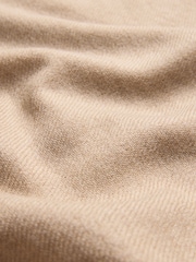 উট - N.Premium Made in Italy Twill Midweight Shawl Scarf - 7এর মধ্যে 7 ছবি