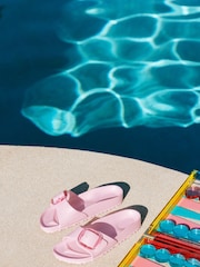 Birkenstock Pink Madrid Big Buckle EVA Fondant Sandals - Image 6 of 8