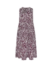 Evans Purple Boho Dress - Image 5 of 5