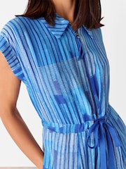 Whistles Stripe Print Zip Jumpsuit - Imagen 3 de 5