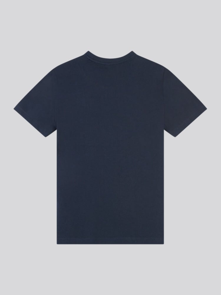 U.S. Polo Assn. Blue Boys Large Double Horsemen Graphic 100% Cotton T-Shirt - Image 2 of 3