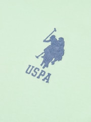 U.S. Polo Assn. Green Boys Player 3 100% Cotton T-Shirt - Image 4 of 5