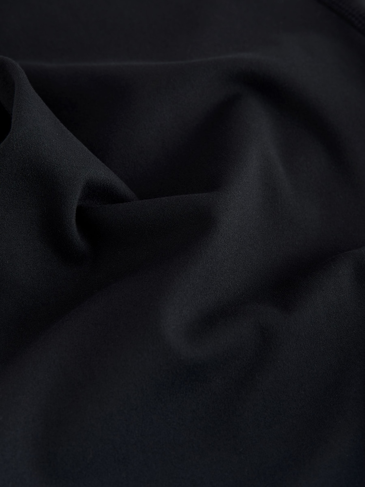 Black Active Balance Wrap Front Flared Leggings - Image 2 of 3